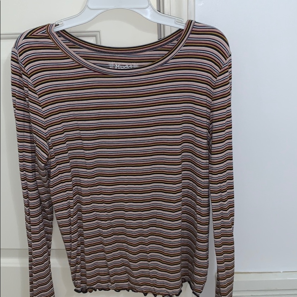 cute striped crop top
